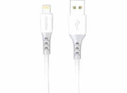 Kabel USB-Lightning Foneng X66, 20W, 3A, 1m (bílý)