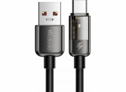 Kabel USB-C Mcdodo CA-3150, 6A, 1,2 m (černý)