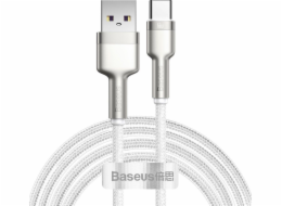 Kabel USB pro USB-C Baseus Cafule, 66 W, 2 m (bílý)