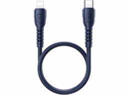 Kabel USB-C-lightning Remax Ledy, RC-C022, 30 cm, 20 W (modrý)