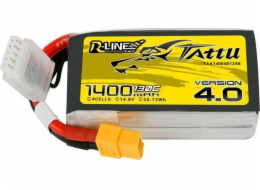 Baterie Tattu R-Line 4.0 1400mAh 14,8V 130C 4S1P XT60