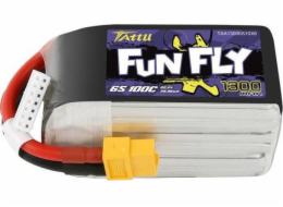 Baterie Tattu Funfly 1300mAh 22,2V 100C 6S1P XT60