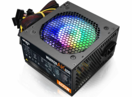 Počítačový zdroj Aigo AK600 RGB (černý)