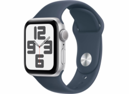 Chytré hodinky Apple Watch SE GPS 40mm Modrá S/M stříbrná