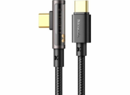 Kabel USB-C na USB-C Prism 90 stupňů Mcdodo CA-3400, 100W, 1,2 m (černý)