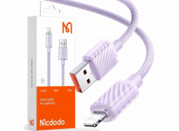 Kabel USB-A na Lightning Mcdodo CA-3642, 1,2 m (fialový)