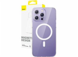 Magnetické pouzdro na telefon pro iP 14 Pro Max Baseus OS-Lucent Series (čiré)