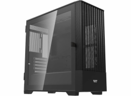 Počítačová skříň Darkflash DK415 + 2 ventilátory (černá)