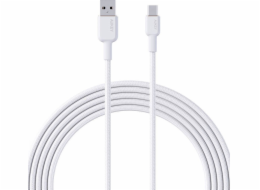 Kabel Aukey CB-NAC1 USB-A na USB-C 1 m (bílý)