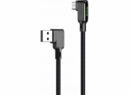 Kabel USB-A na MicroUSB Mcdodo CA-7531, 1,8 m (černý)