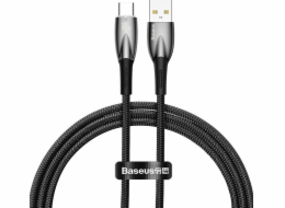 Kabel USB pro USB-C Baseus řady Glimmer, 100 W, 1 m (černý)