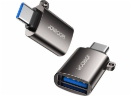 Adaptér USB samec-samice typu C Joyroom S-H151 (černý)