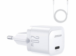 Mini nabíječka PD 20W C-L Cable Joyroom JR-TCF02 (bílá)