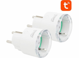 Chytrá zásuvka WiFi Gosund SP111 3680W 16A, Tuya 2-pack