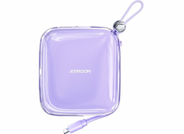 Powerbanka Joyroom JR-L003 Jelly 10000mAh, Lightning, 22,5W (fialová)