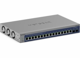 Netgear 16-Port 10G/Multi-Gigabit Ethernet Smart Switch with 2 10G SFP+ Ports - XS516TM-100EUS