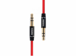 Mini jack 3,5 mm AUX kabel Remax RL-L100 1 m (červený)