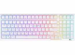 Bezdrátová mechanická klávesnice Royal Kludge RK98 RGB, červené spínače (černá)