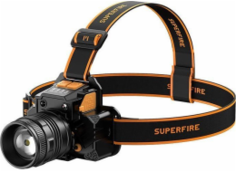 Světlomet Superfire HL58, 350lm, USB