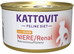 KATTOVIT Feline Diet Niere/Renal Chicken - mokré krmivo pro kočky - 185g