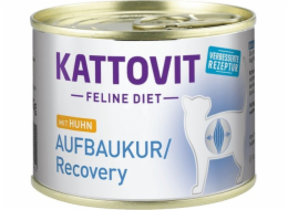 KATTOVIT Feline Diet Aufbaukur Recovery - mokré krmivo pro kočky - 185g