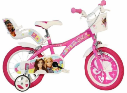 Dětské kolo Dino Bikes Barbie růžová/iv barva 14"