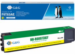 Inkoust G&G Inkoust / inkoust kompatibilní s G&G s F6T83AE, žlutá, 7000s, NH-R00973XLY, pro HP PageWide Pro 452, Pro 477