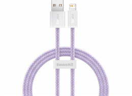 Baseus Dynamic kabel USB-Lightning, 2,4 A, 1 m (fialový)