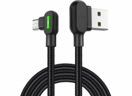 Kabel USB-Micro USB Mcdodo CA-5280 LED, 3 m (černý)