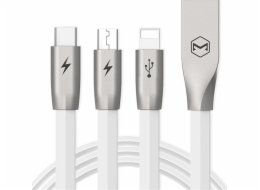 Adaptér USB-C na AUX mini jack 3,5 mm + USB-C, Mcdodo CA-1880 (černý)