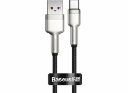 Kabel USB pro USB-C Baseus Cafule, 66 W, 0,25 m (černý)