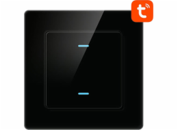 Smart Light Switch WiFi Avatto N-TS10-B2 2 Way TUYA (black)