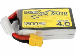 Baterie Tattu R-Line verze 4.0 1300mAh 14,8V 130C 4S1P XT60