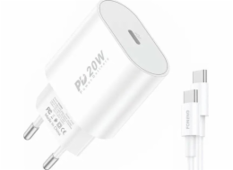 Rychlonabíječka Foneng 1x USB EU39 + kabel USB typu C