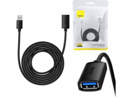 Prodlužovací kabel USB 3.0 Baseus samec - samice, řada AirJoy, 3 m (černý)