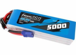 Gens ace G-Tech 5000mAh 22,2V 45C 6S1P LiPo baterie s konektorem EC5