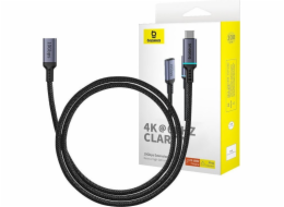 Prodlužovací kabel Baseus High Definition USB-C Male to Female 10Gbps, 1m (černý)