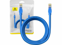 Kulatý kabel Baseus Ethernet RJ45, Cat.6, 3 m (modrý)