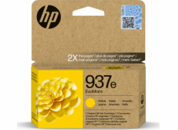 HP 937e EvoMore Yellow Original Ink Cartridge (1,650 pages)