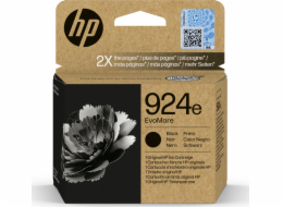 HP 924e EvoMore Black Original Ink Cartridge (1,000 pages)