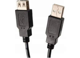 Maclean USB-A – USB-A kabel USB 5 m černý (MCTV-745)