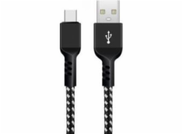 Maclean USB-A – USB-C USB kabel 1 m černý (MCE471)