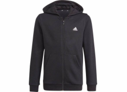 Adidas Essentials mikina s kapucí na zip Jr GN4020 černá 128