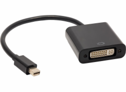 Akyga DisplayPort Mini - DVI-I AV adaptér černý (AK-AD-37)