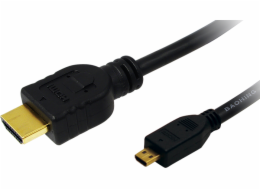 LogiLink HDMI Micro - HDMI kabel 1m černý (CH0030)