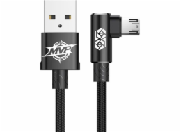 Baseus USB-A - microUSB USB kabel 2 m černý (30554-uniw)