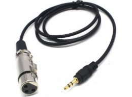 Mozos XLR mikrofonní kabel - Mini Jack 3,5 mm MCABLE-XLR