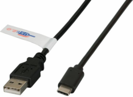 EFB USB kabel USB-A – USB-C 1 m černý (K5258SW.1)