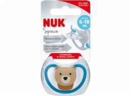 NUK Dudlík SIL.6-18 SPACE 1 PC