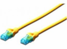 Digitus  CAT 5e U-UTP patch kabel PVC AWG 26/7 délka 25m barva žlutá